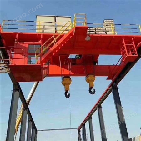 北京厂家生产单双起重机行车 定制葫芦双梁行车安装维护 岳峰起重机械
