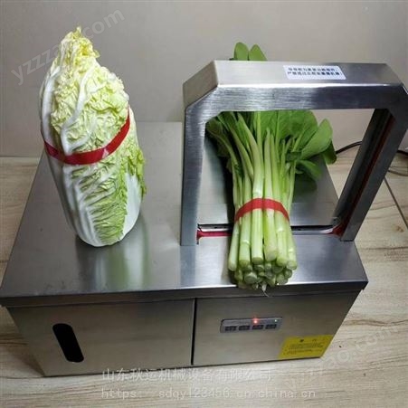 菜农捆菜机 菠菜捆菜菜机视频 包装盒打捆机供应