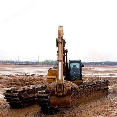 湿地作业水上挖掘机水陆两用挖掘机河道清淤挖掘机河道保洁挖掘机