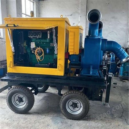 冀探机械柴油排涝灌溉泵 移动抽水泵车JT-D39DK