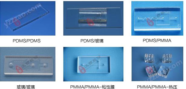微流控PDMS/玻璃/PMMA芯片封合