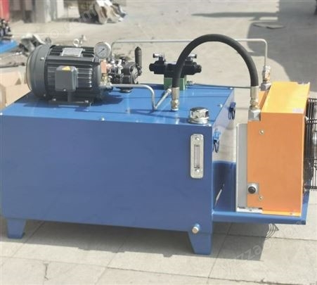 广东液压站液压成套控制系统 油泵电机动力单元 非标伺服液压站