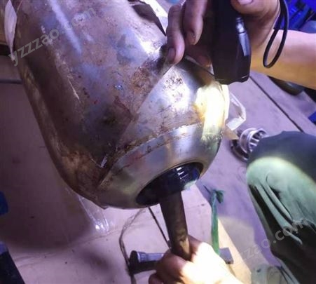 维修压铸机大开口皮囊蓄能器 压延机蓄能器检修 混凝土泵车蓄能器维修包
