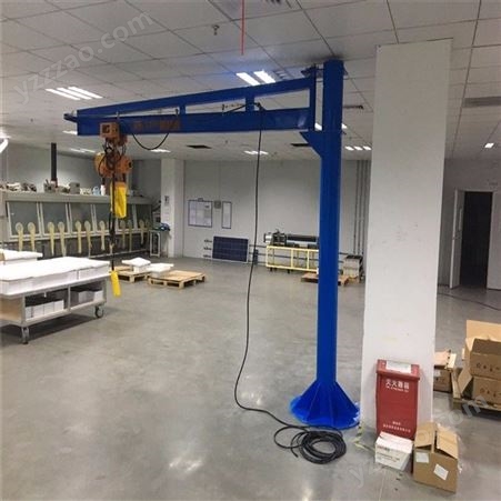 厂家定制小型定柱式悬臂作简单质量放 型立柱式悬臂吊1t