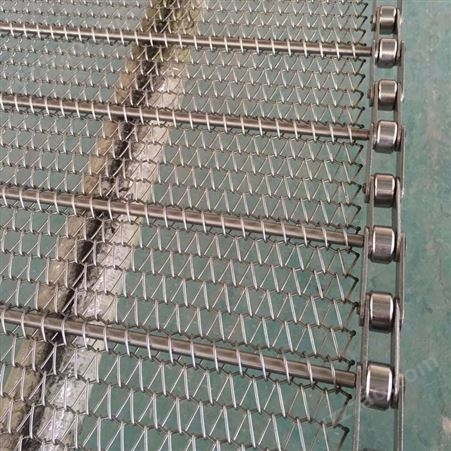 生产厂家加工定做不锈钢304链条式输送网带 耐高温金属网带 清洗烘干网带