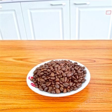 现烘焙咖啡机专用咖啡豆进口生豆 可现磨咖啡粉工厂定制一吨起