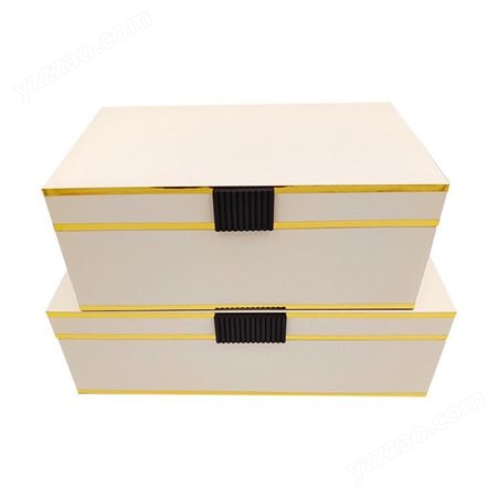 新中式首饰盒摆件软装卧室桌面摆饰收纳盒简约家居样板房间装饰盒