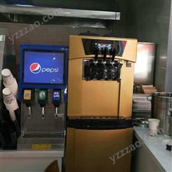 汉堡店网咖可乐机供应