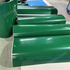 厂家生产加工 绿色环形PVC输送带 耐磨工业皮带