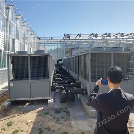 直热式承压空气能热泵系统 冷暖热泵一体机 太阳能空气能热泵供热系统