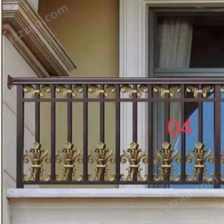 别墅铝艺护栏铝艺阳台栏杆