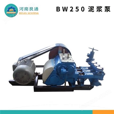 BW250泥浆泵 矿用活塞式泥浆泵 三缸注浆机