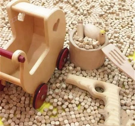 木沙粒 游乐场幼儿园儿童室内沙池用 环保材质 宁博矿产有售