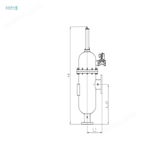 禹晟型号YCF8LX系列全自动过滤器 机械工业水处理类目