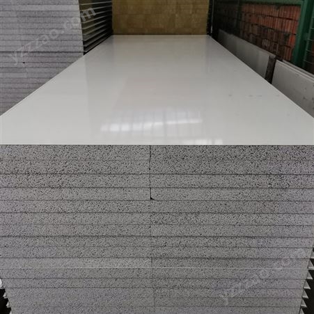 厂家直供彩钢硅岩净化板 长沙硅岩净化板 食品厂用净化板