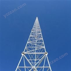 三角避雷塔 钢结构热镀锌通讯塔 结实耐用 鑫源定制