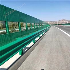 高速公路声屏障工厂小区设备噪音隔音墙户外隔隔音板吸音板