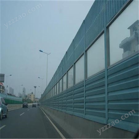 高铁声屏障 公路彩钢板吸音板 高速桥梁声屏障 超安声屏障