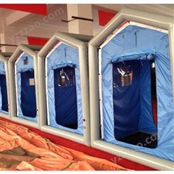 消防防风隔离充气帐篷化学污染充气洗消装置便携式帐篷