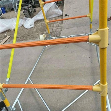 线路检修作业平台车钢管梯车折叠式铝合金铁路接触网梯车
