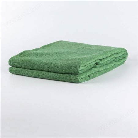 防寒保暖救灾毛毯宿舍空调被消防物资应急救灾绿色防寒毛巾被