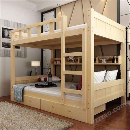 书桌衣柜一体床 员工宿舍公寓床定制款式 出售铁架床上下床