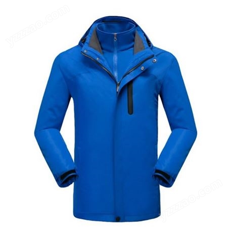 加厚款秋冬滑雪服 单面绒工作服 运动潮流舒适外套三合一冲锋衣