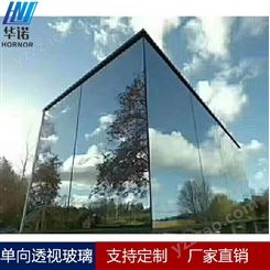 华诺玻璃厂 生产  无反射单向透视玻璃  外侧单向玻璃 单向透视玻璃镜