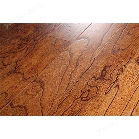 德宝多层实木复合地板艺术拼花地板花梨木地暖地热大自然环保厂