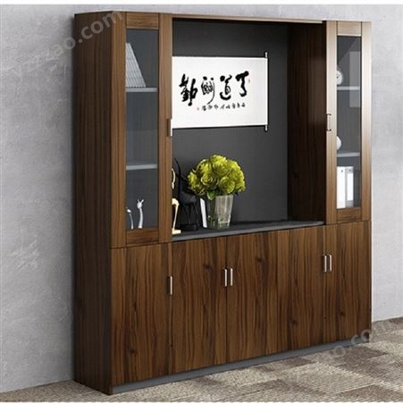 北京田梅雨家具供应 资料文件柜 板式家具 储物柜 玻璃文件柜